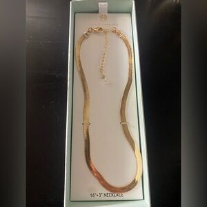 NIB House of Harlow 1960 Gold Snake Necklace💕